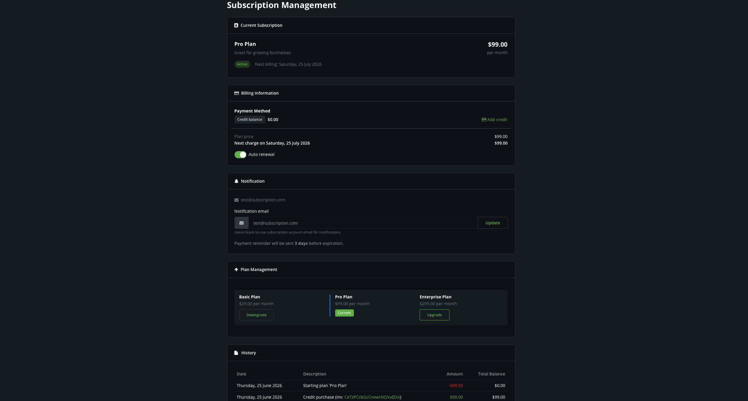 Permissions Wallet